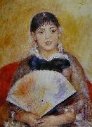 Auguste renoir, Femme a leventail